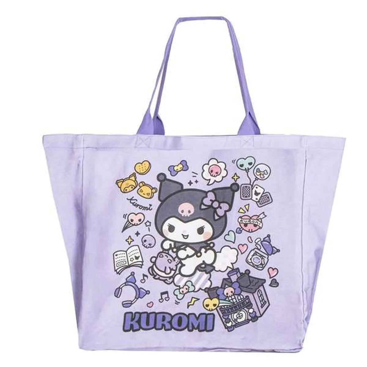 Hello Kitty Kuromi Shopper-Tasche Lila 48 cm – Produktansicht 2