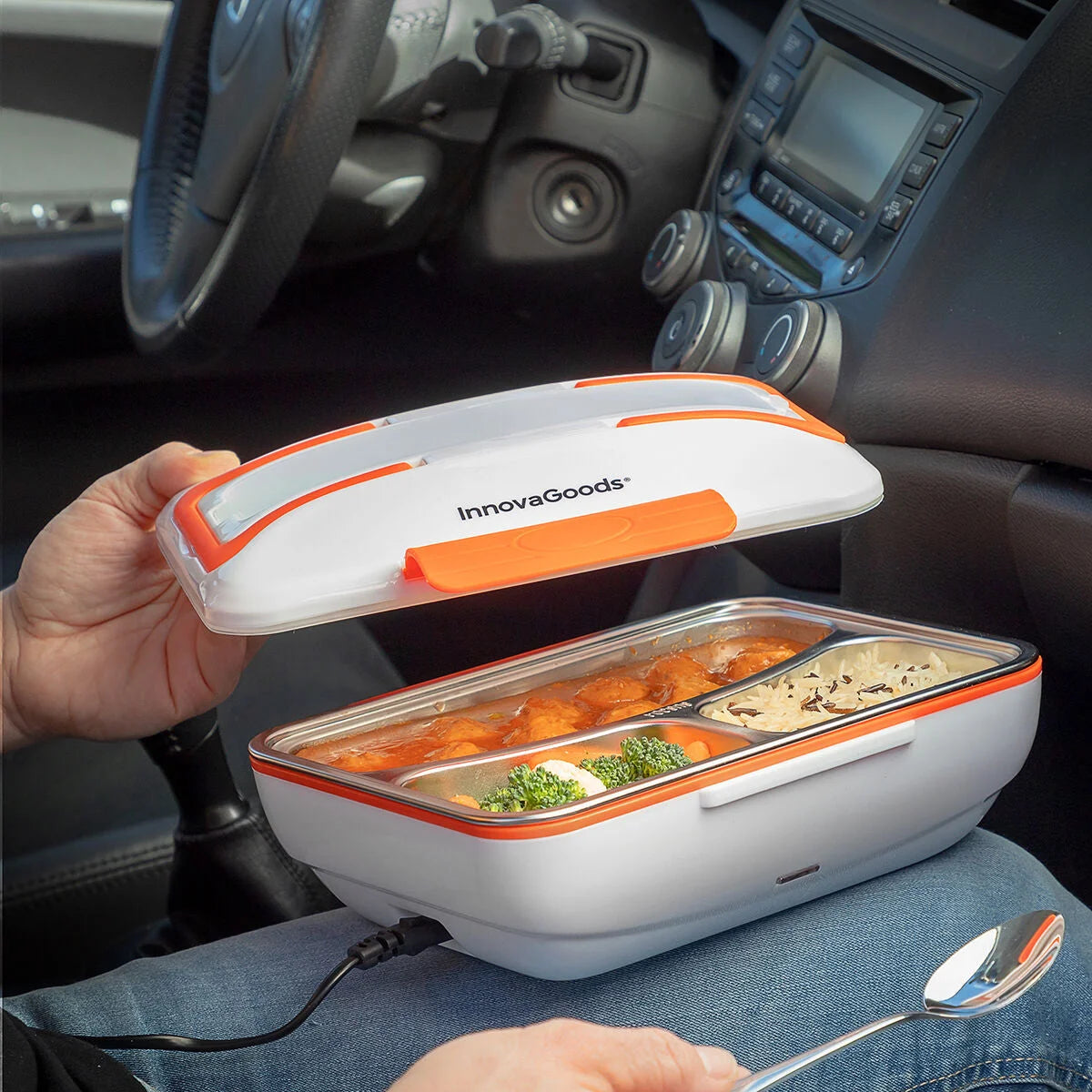 Pro Bentau elektrische Lunchbox mit warmer Mahlzeit im Auto