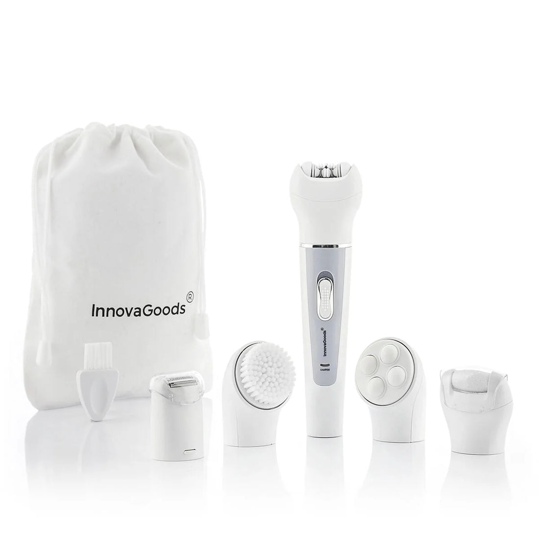 Epilierer Wellness Beauté mit 5 Aufsätzen – Detailansicht 3