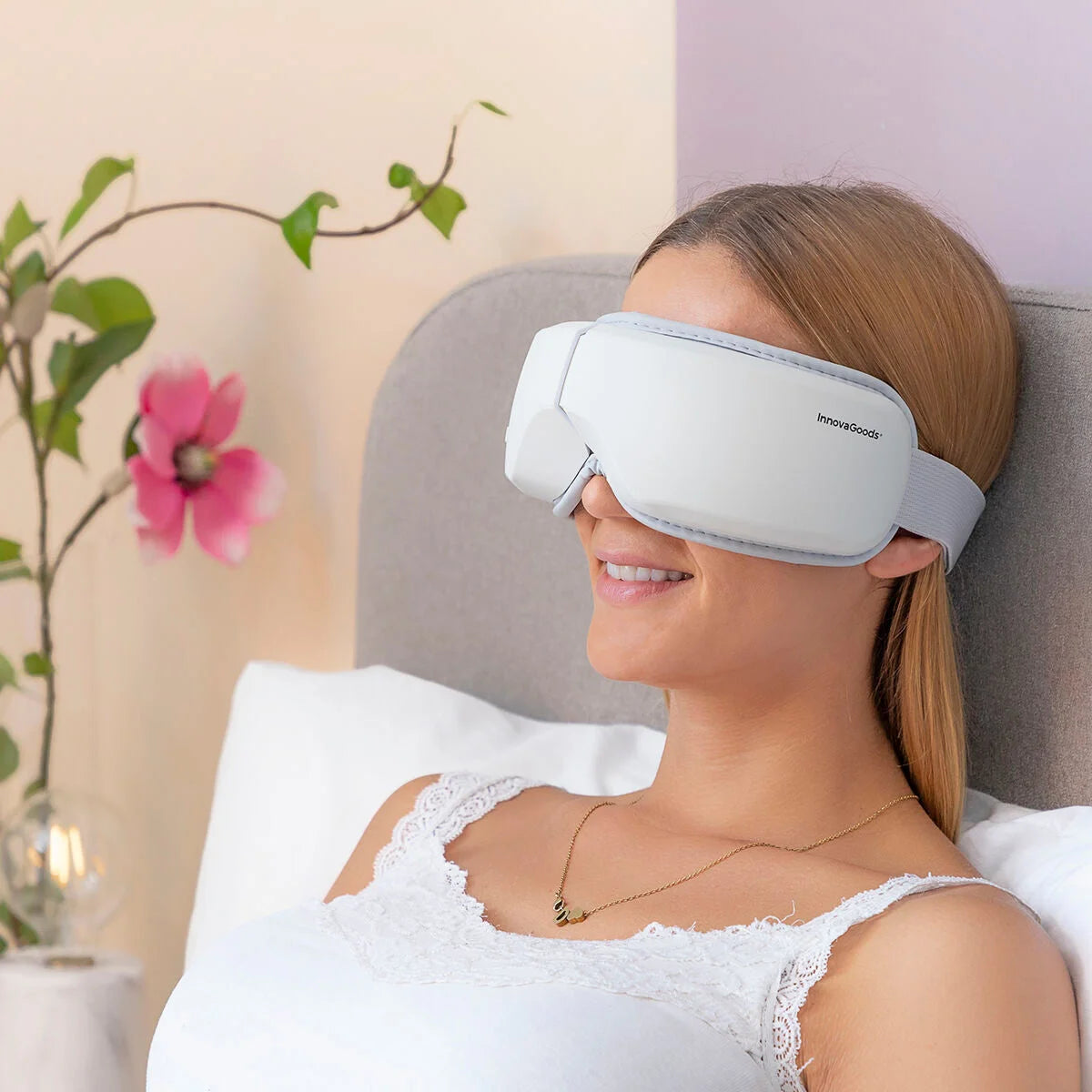 4-in-1 Luftkompressions-Augenmassagegerät Eyesky – Produktansicht 2