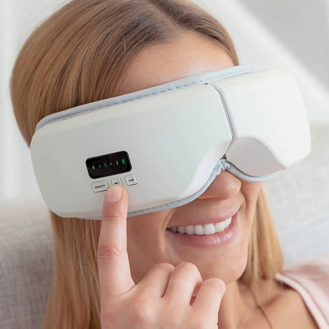 4-in-1 Luftkompressions-Augenmassagegerät Eyesky – Detailansicht 2