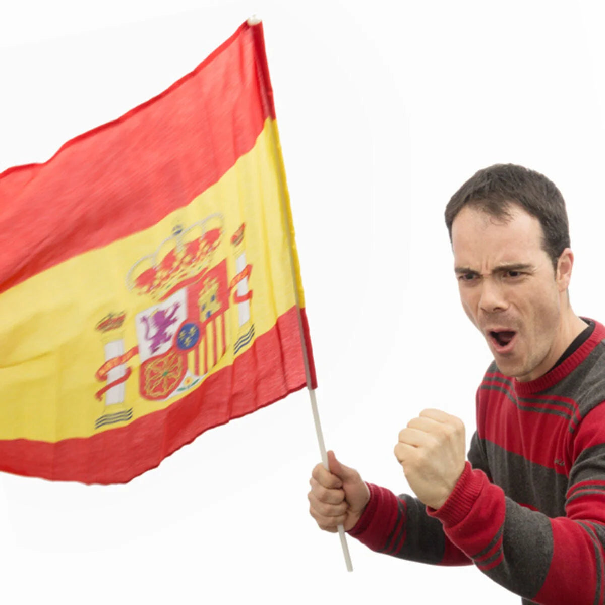 Spanien-Flagge von BigBuy Party in Gelb und Rot