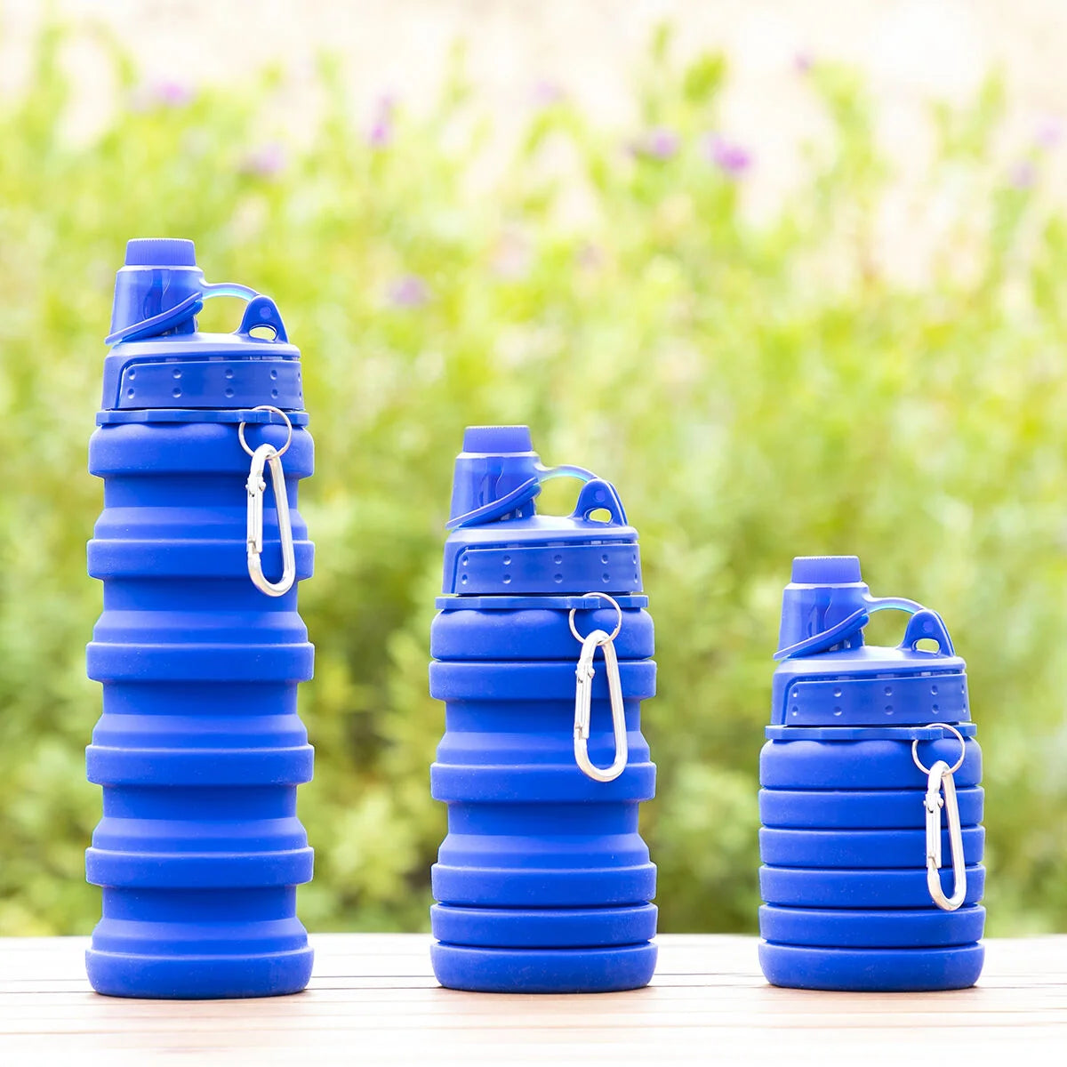 Bentle faltbare Silikon-Trinkflasche, 500 ml – Produktansicht 2