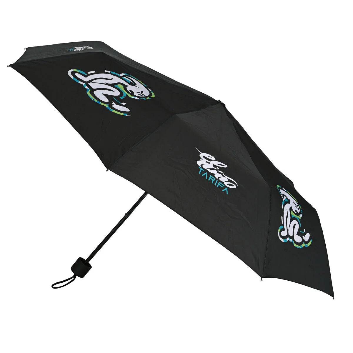 Taschenschirm El Niño Green Bali – Schwarz, 98 cm