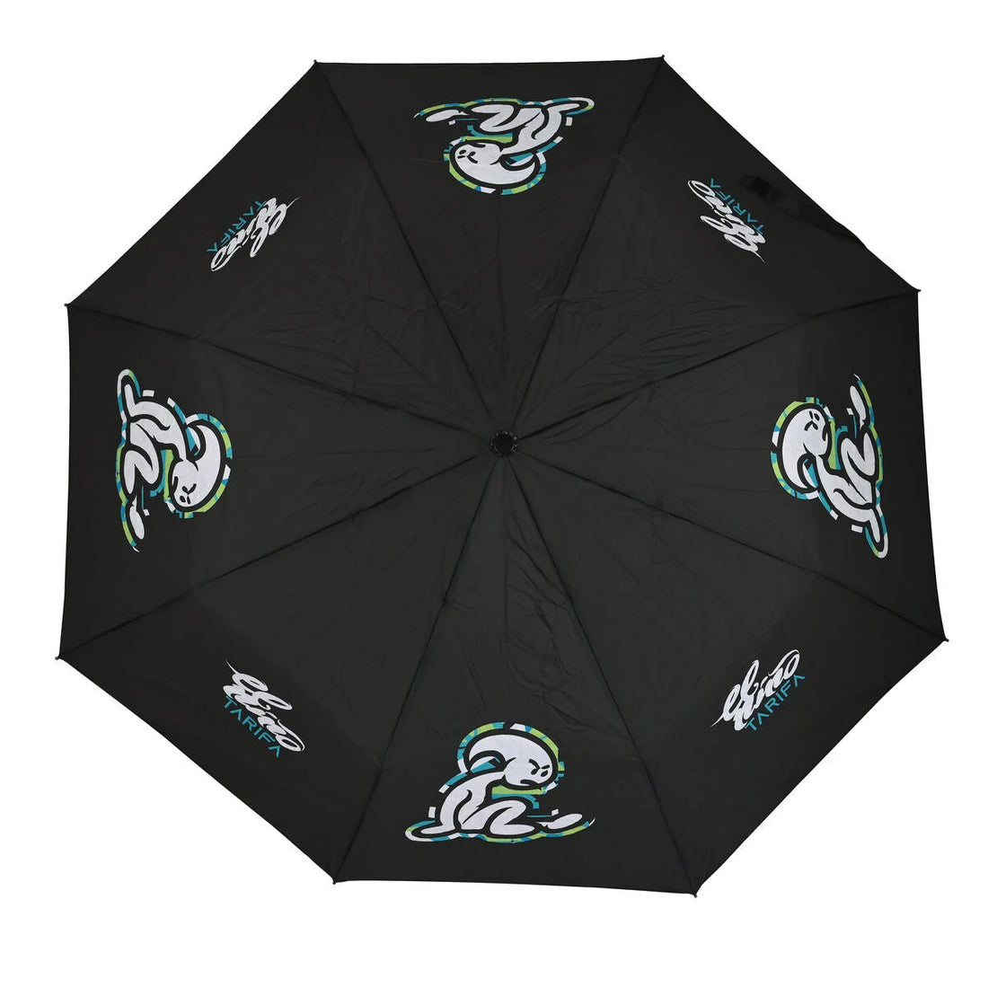 Taschenschirm El Niño Green Bali – Schwarz, 98 cm – Detailansicht 2
