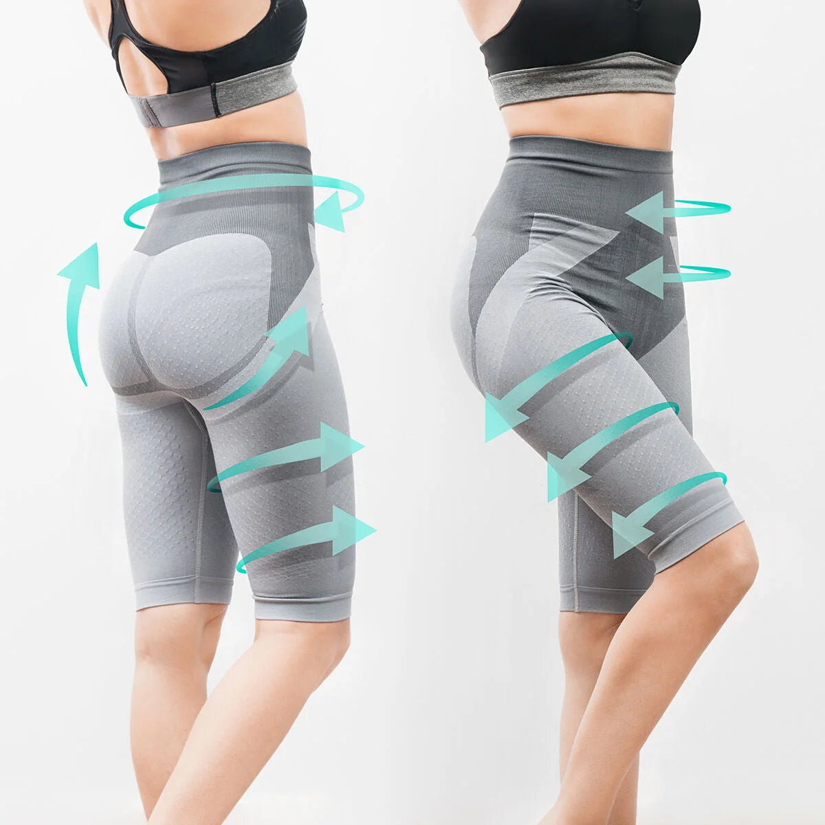 Figurformerhose ActiveSlim mit Turmalin – Grau – Produktansicht 5