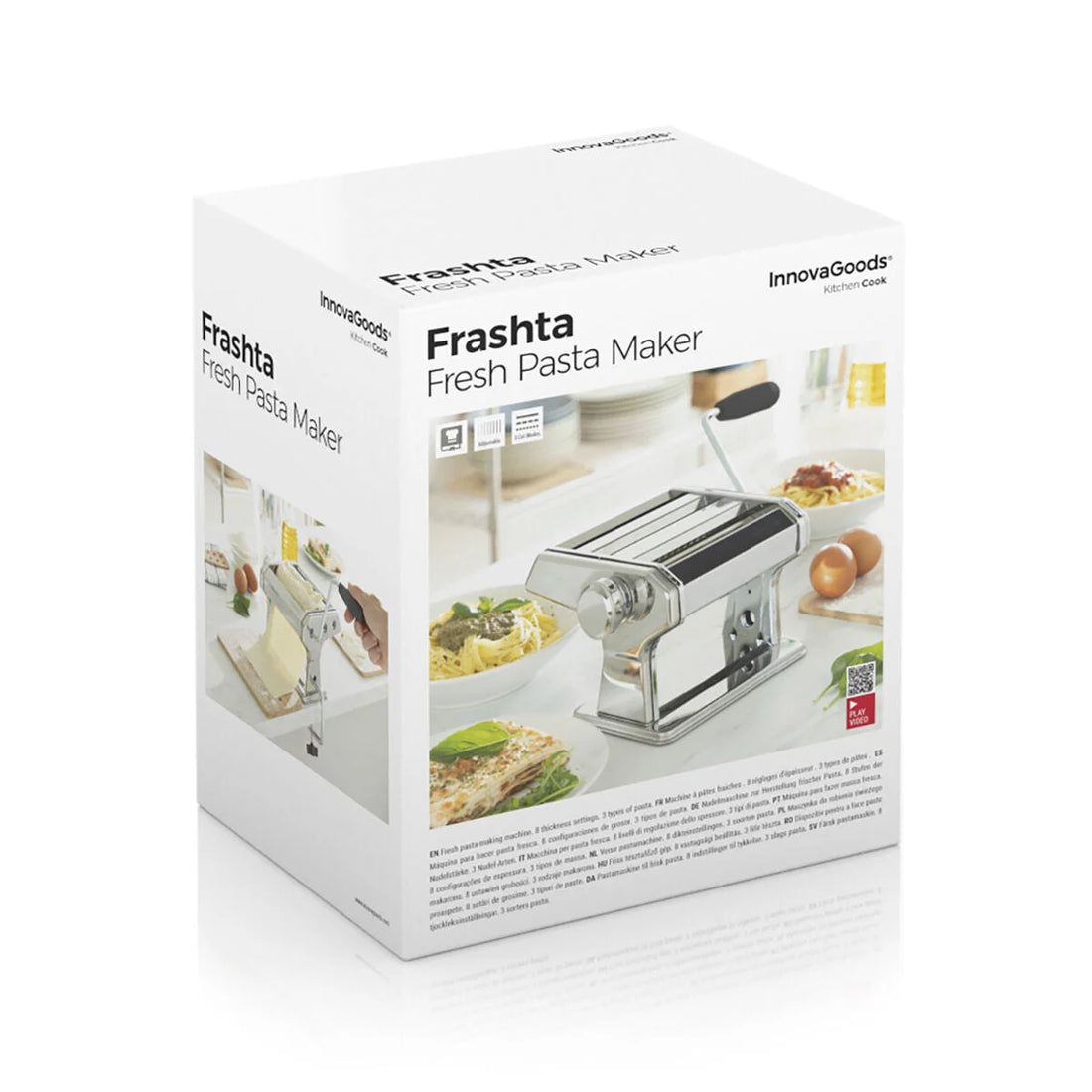 Manuelle Nudelmaschine Frashta mit 3 Walzen – Detailansicht 5