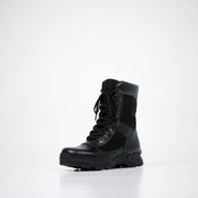 590 Wüstenstiefel mit Reißverschluss – Schwarz