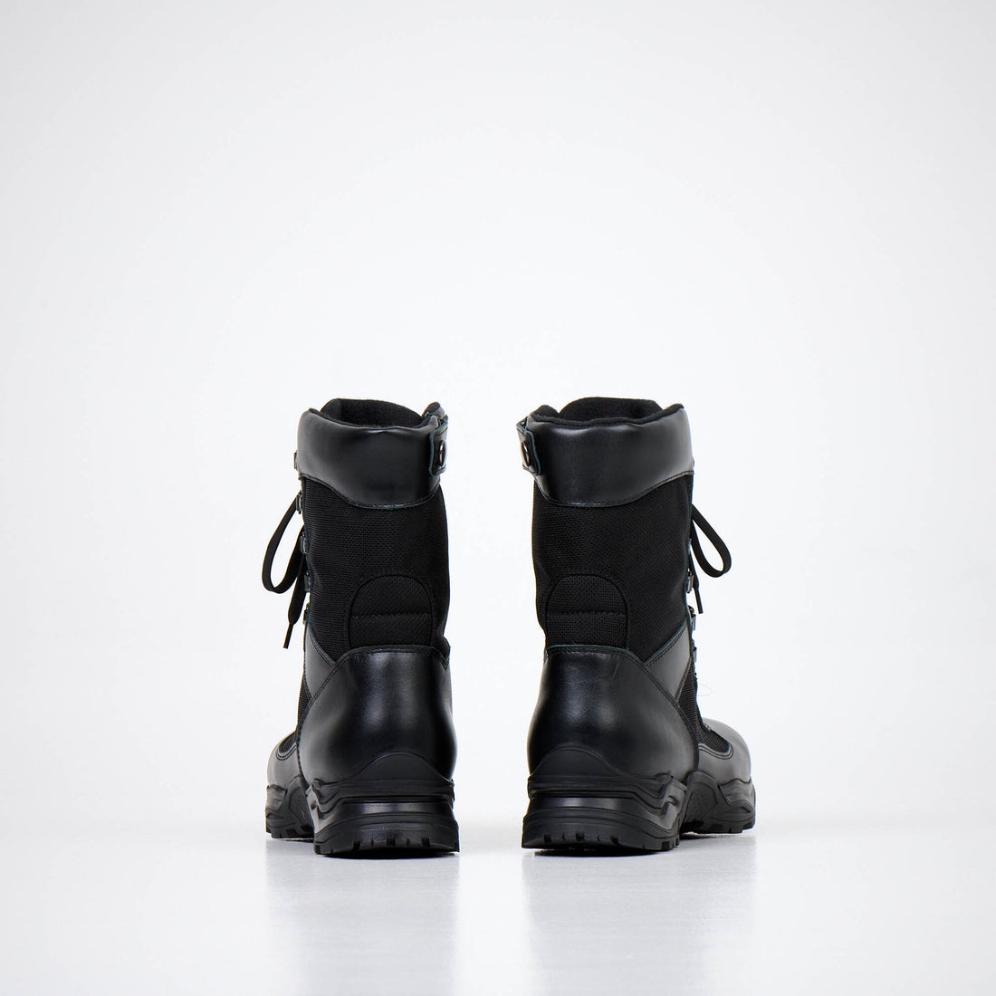 590 Wüstenstiefel mit Reißverschluss – Schwarz – Detailansicht 3