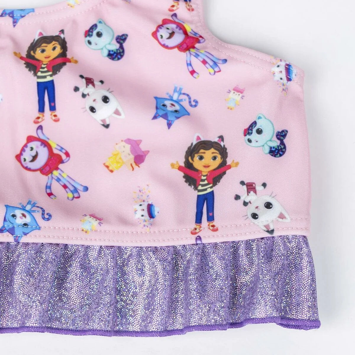 Gabby's Dollhouse Kinder-Bikini Rosa 2–6 Jahre – Produktansicht 2