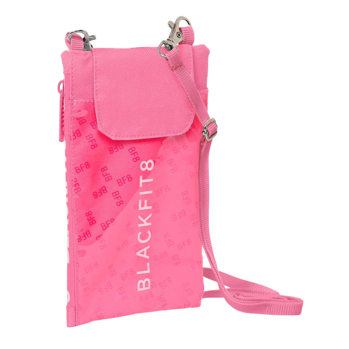 Smartphone-Geldbörse BlackFit8 Glow Up – Rosa