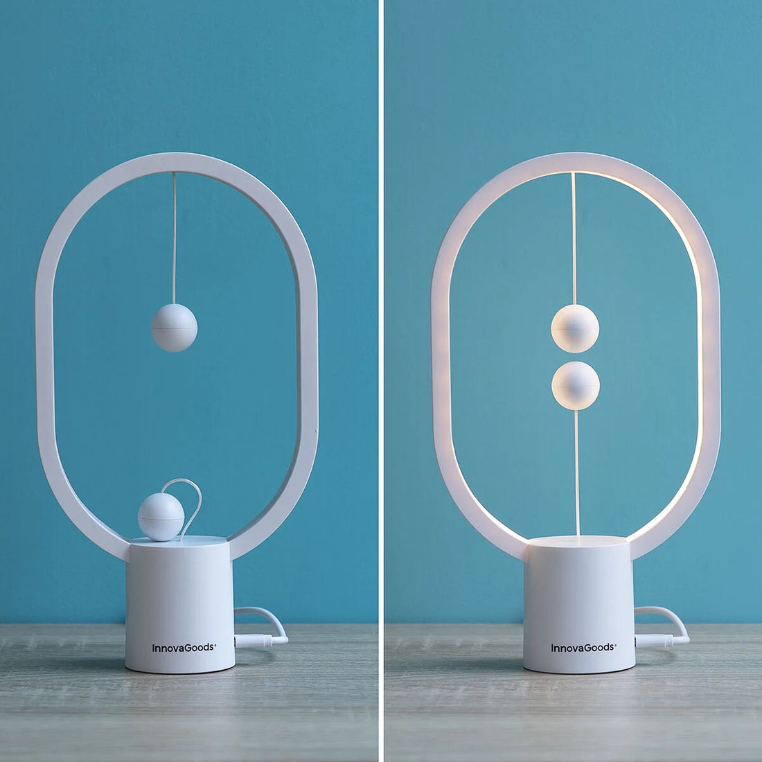 LED-Gleichgewichtslampe Magilum mit Magnetschalter – Detailansicht 4