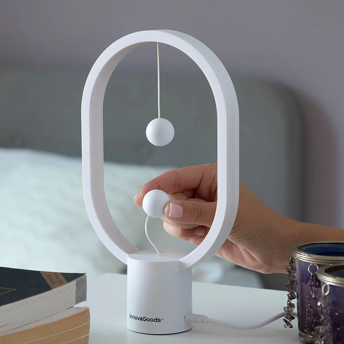 LED-Gleichgewichtslampe Magilum mit Magnetschalter – Produktansicht 5