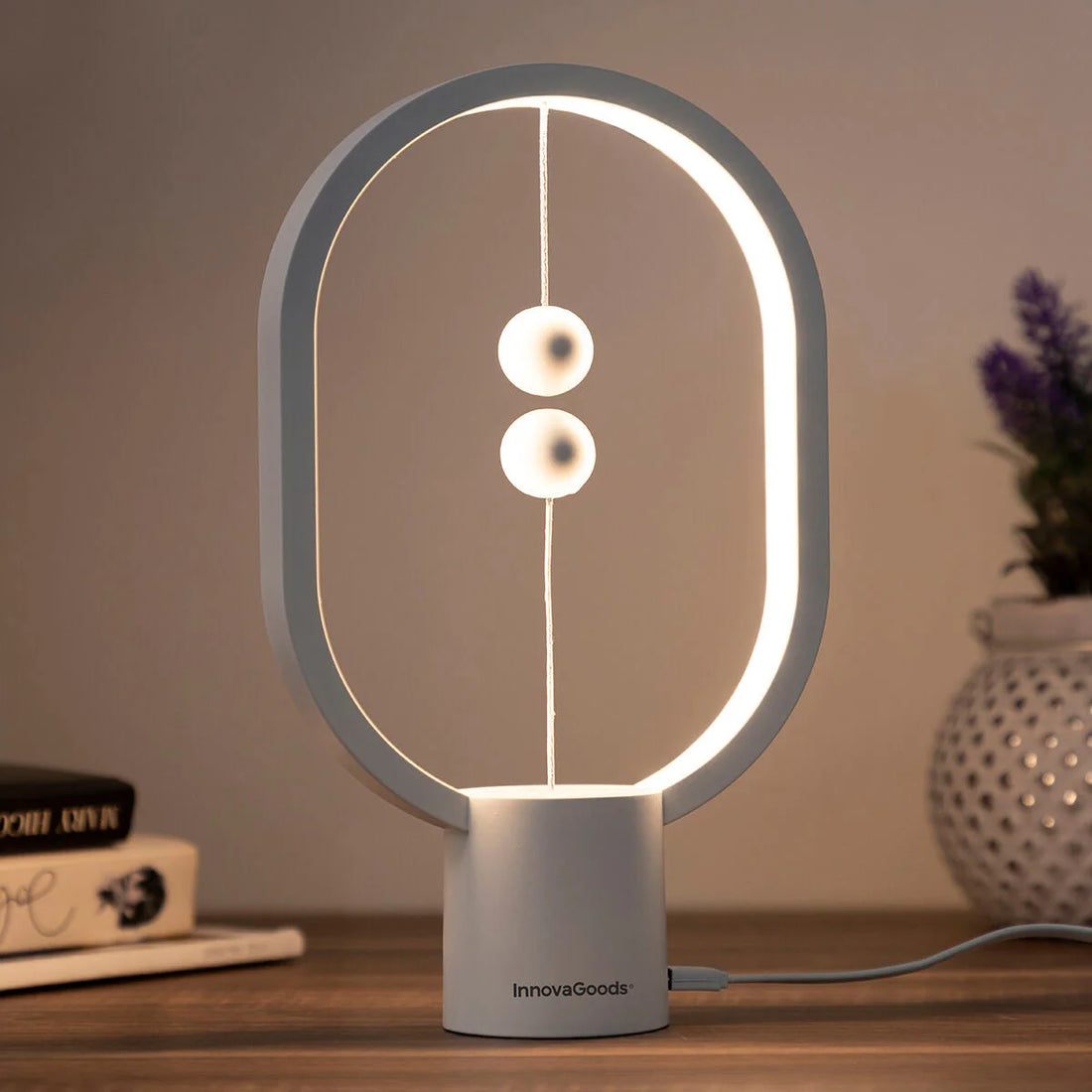 LED-Gleichgewichtslampe Magilum mit Magnetschalter – Detailansicht 5
