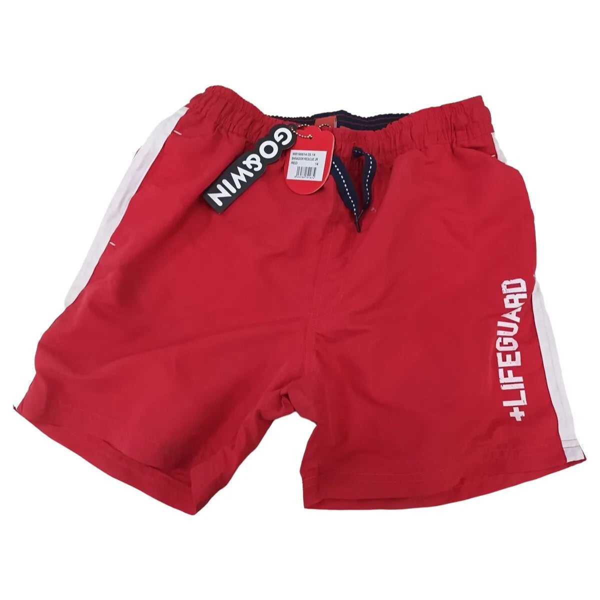 Jungen-Badehose Go & Win Rescue JR – Rot, Größe 14