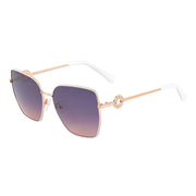 Guess GF6183-5828W Damensonnenbrille Lila/Gold