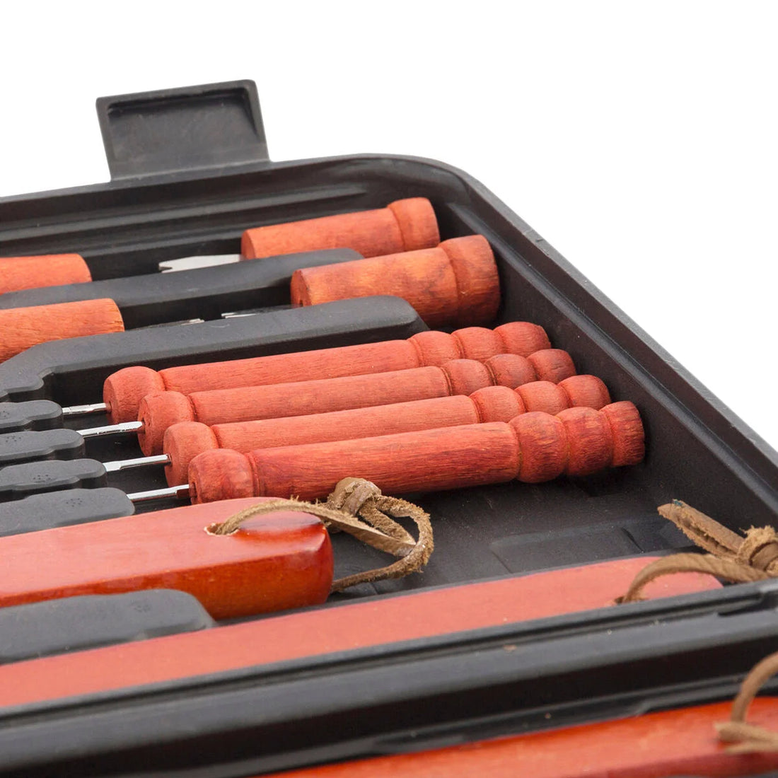 Barbecase Grillbesteck-Set im Koffer, 18-teilig – Detailansicht 5