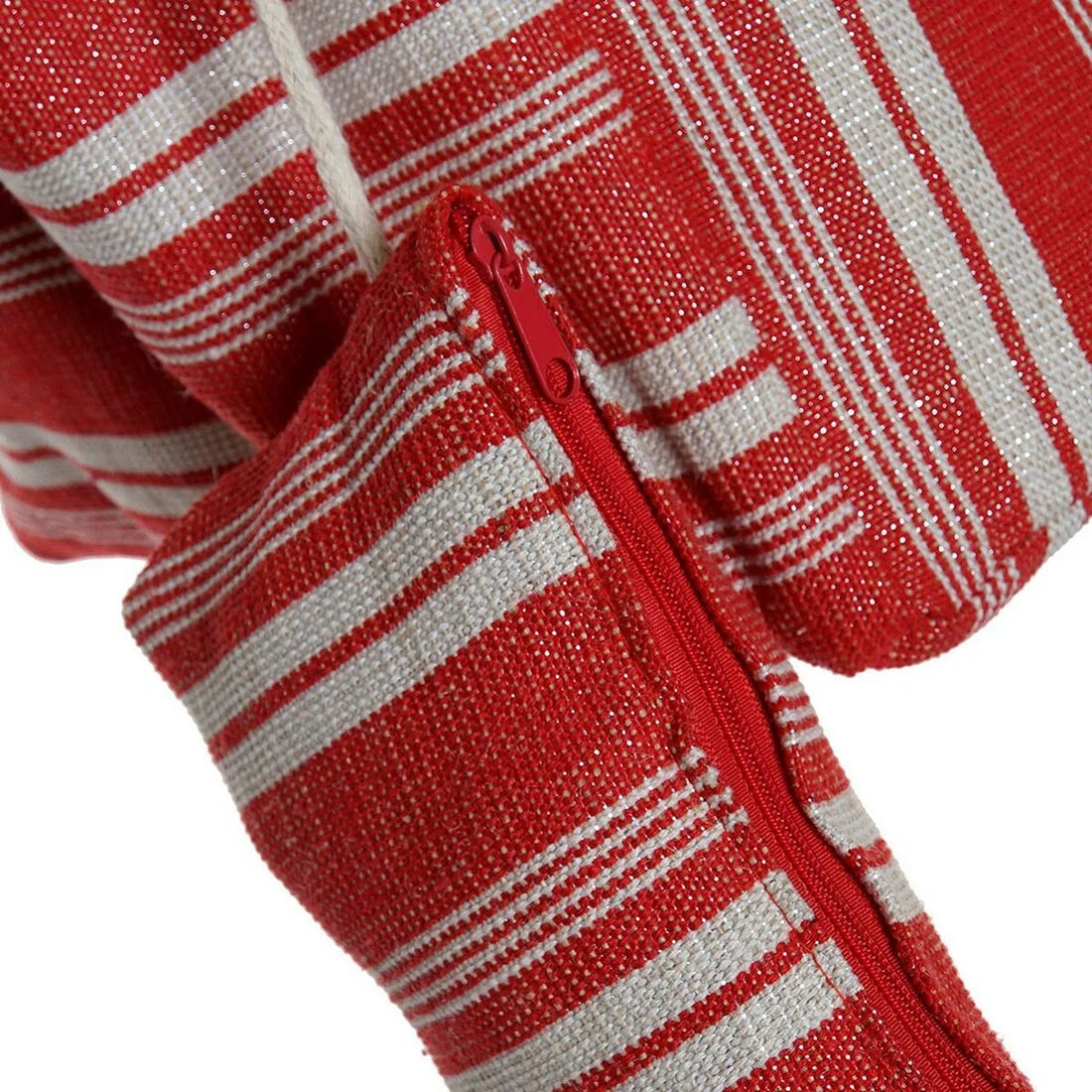 DKD Home Decor Shopper-Tasche Blau oder Rot 39 cm – Detailansicht 2