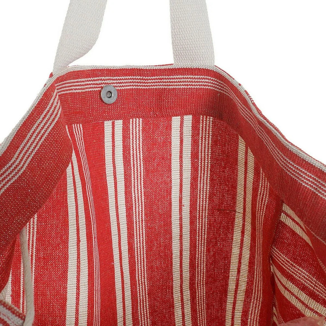 DKD Home Decor Shopper-Tasche Blau oder Rot 39 cm – Detailansicht 3