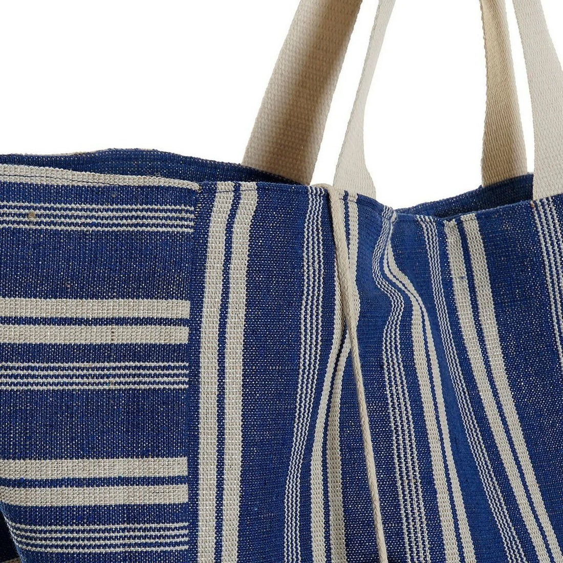 DKD Home Decor Shopper-Tasche Blau oder Rot 39 cm – Detailansicht 1