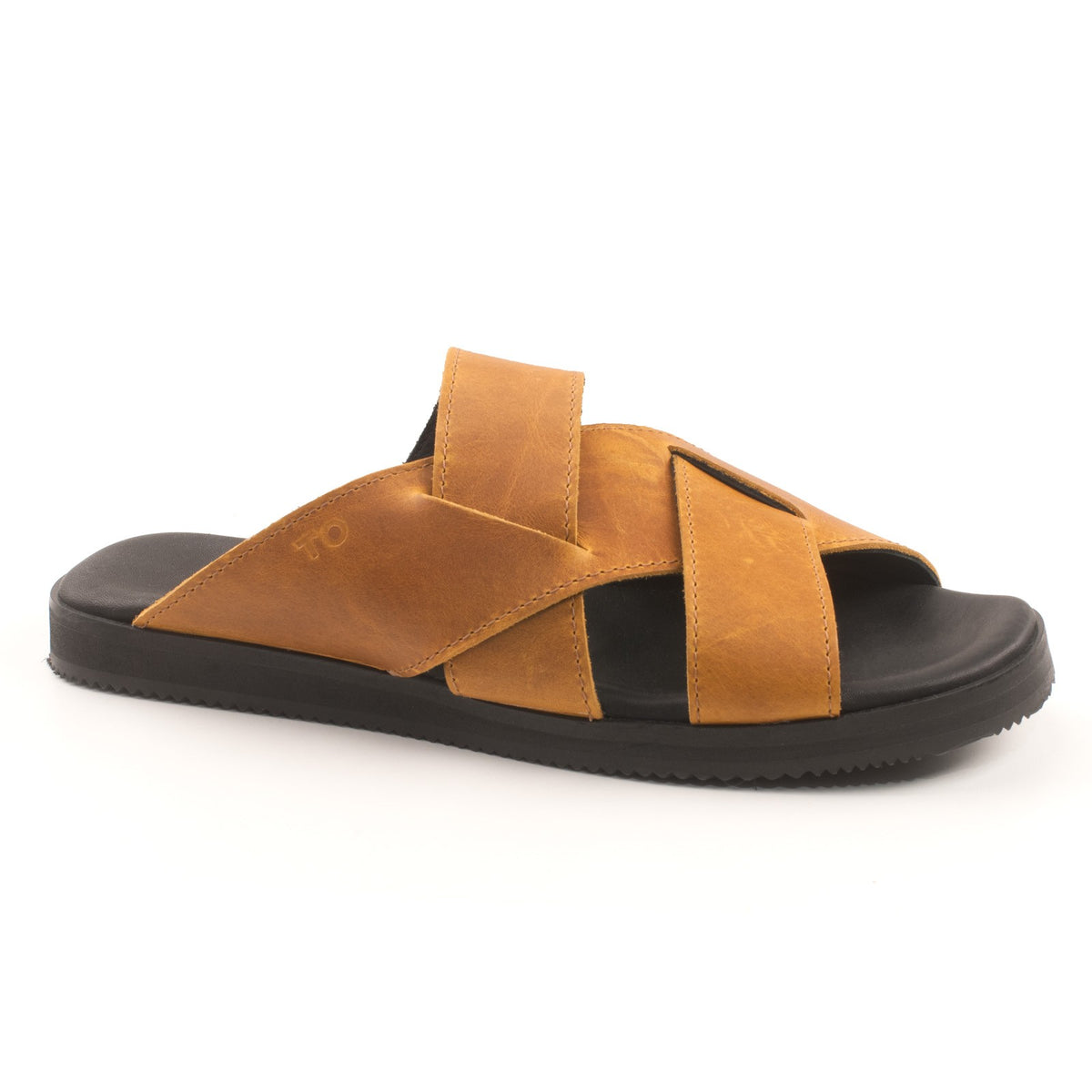 Helsinki Damen-Sandalen Ocker