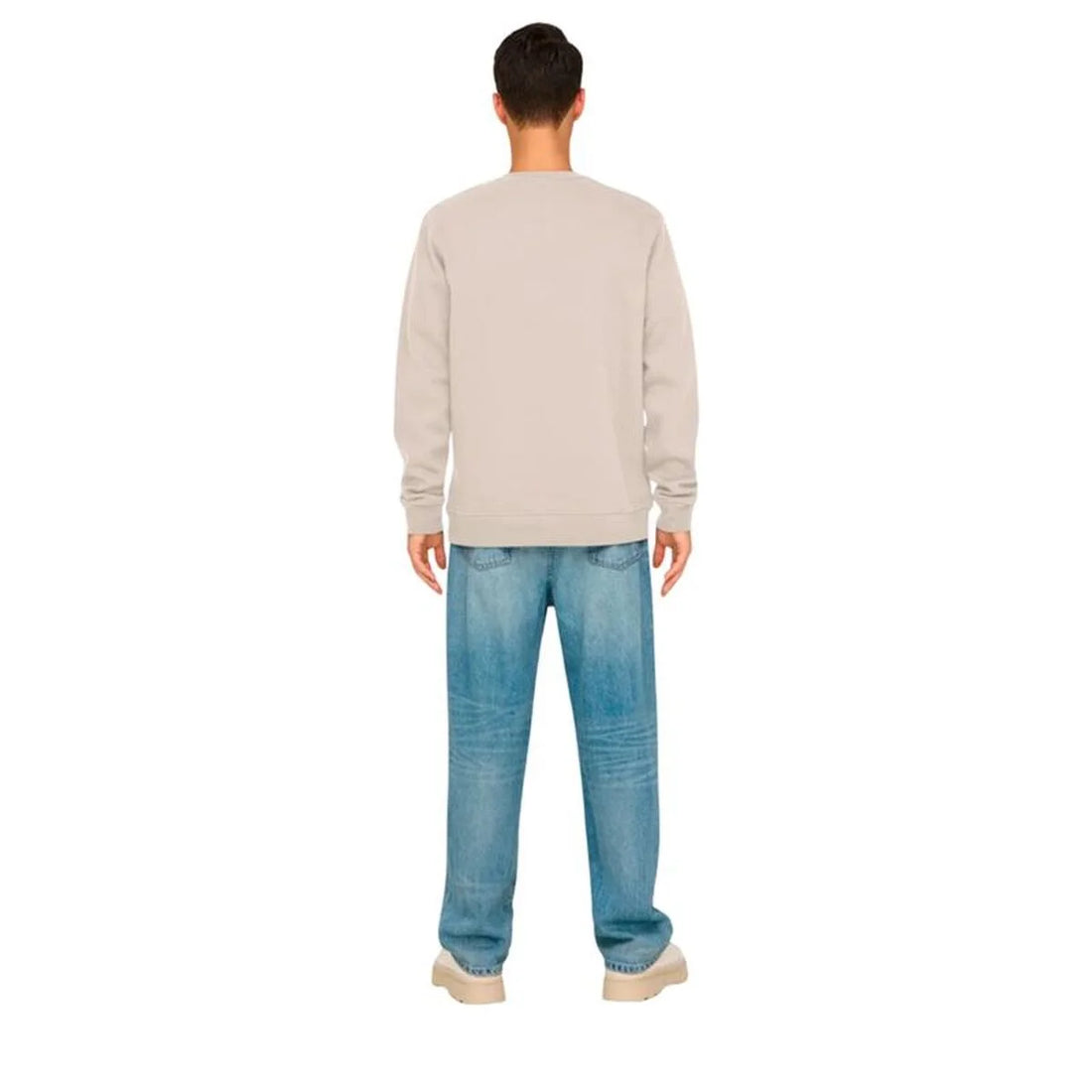 Only Sons Onsdawson Herren-Pullover Weiß – Detailansicht 2