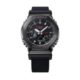 Casio Herrenuhr in Schwarz mit schwarzem Armband