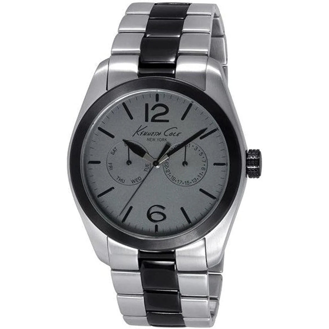 Kenneth Cole IKC9365 Herrenuhr Grau 44 mm – Detailansicht 5