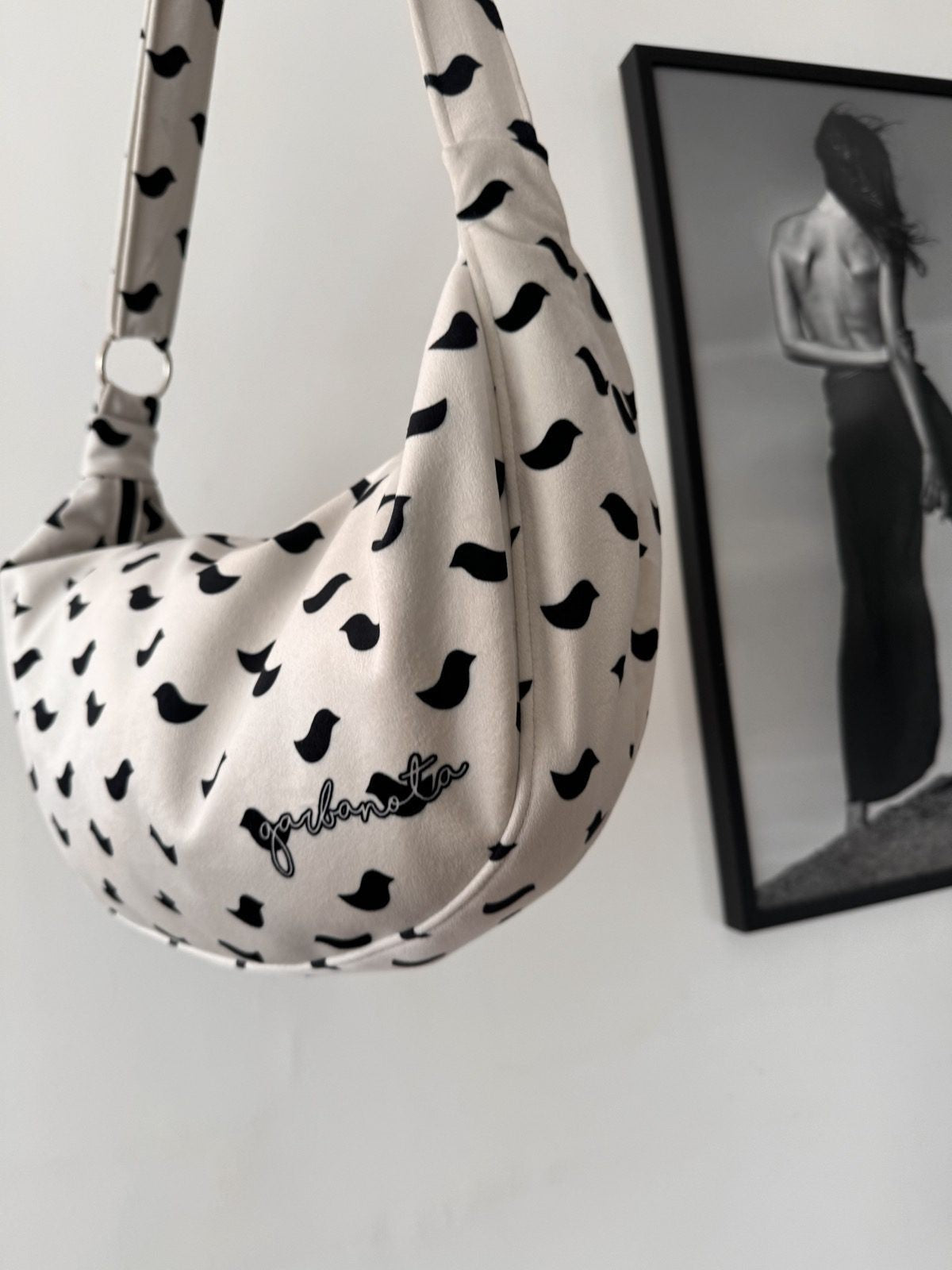 Hobo-Handtasche – Birds – Produktansicht 3