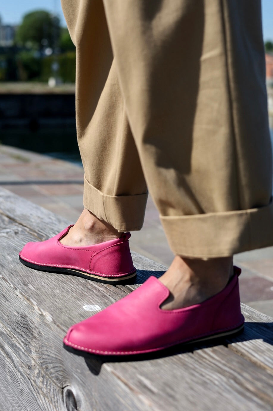 London Classic Schuhe im TOKU-Stil – Rosa – Produktansicht 5