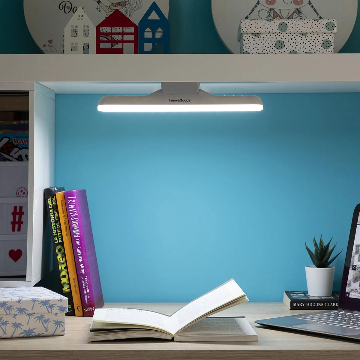 InnovaGoods 2-in-1 Magnetische LED-Lampe Lamal