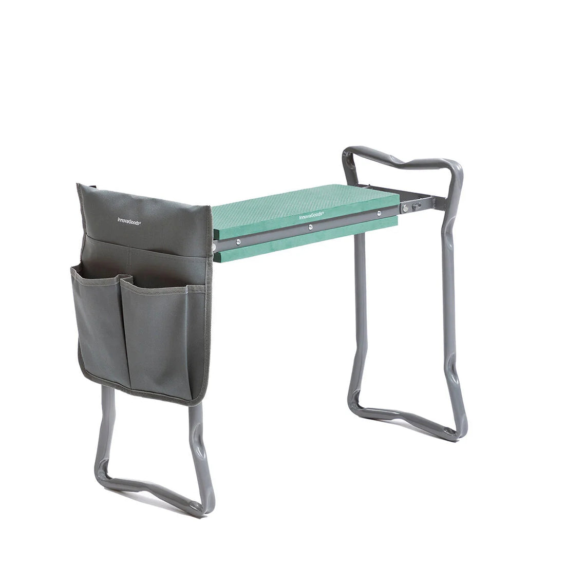 3-in-1 Garten-Kniebank Situl mit Werkzeugtasche – Detailansicht 4