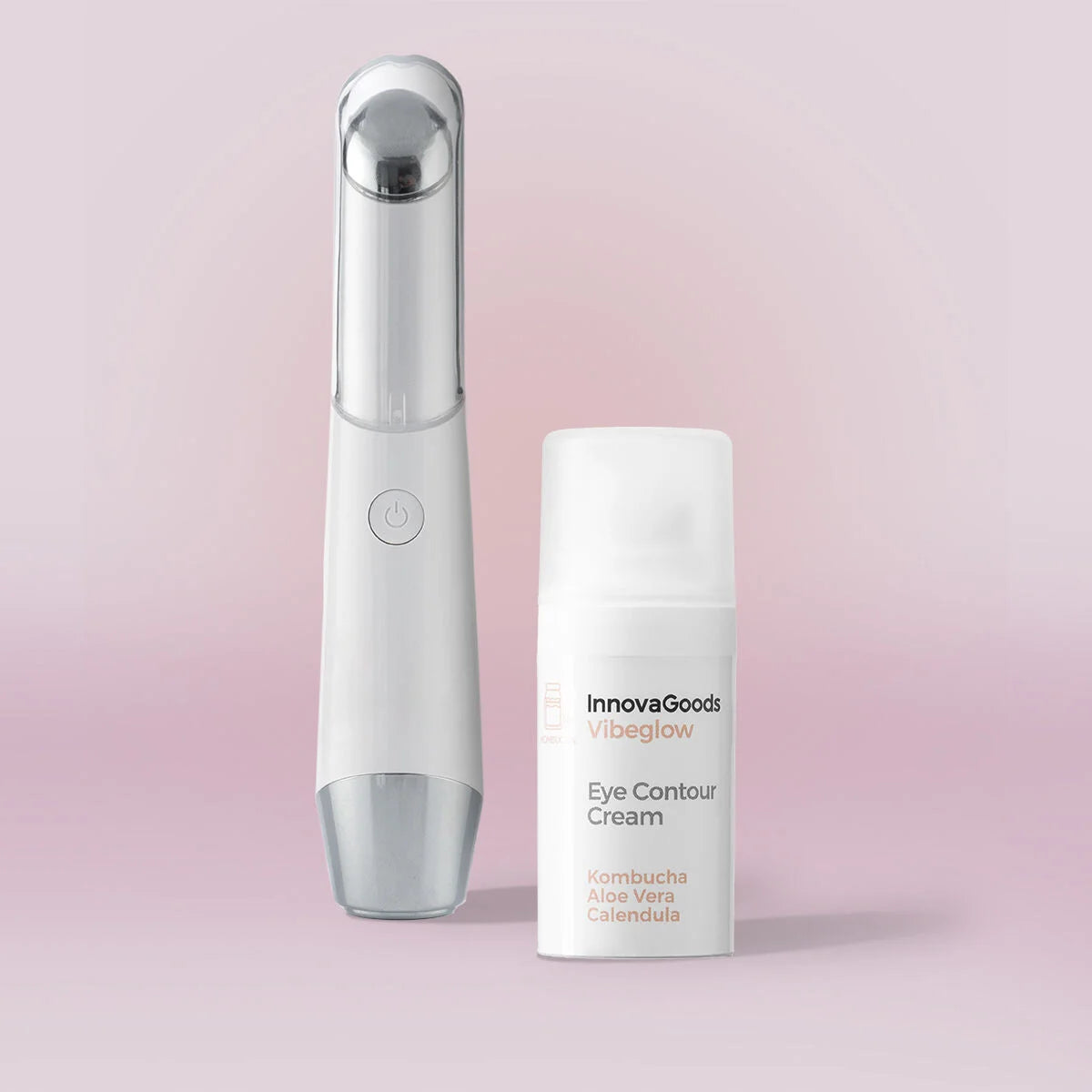 Kombucha Augenpflegeset mit Massagegerät, 2-teilig
