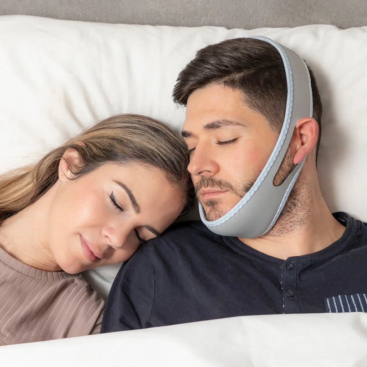 InnovaGoods Anti-Schnarch-Band Stosnore für besseren Schlaf