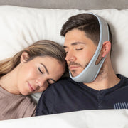 Stosnore verstellbarer Kinnriemen Grau Blau