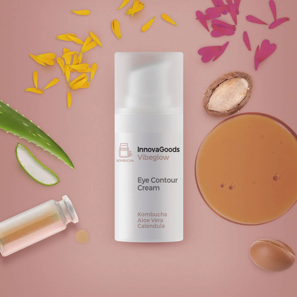 Kombucha Vibeglow Augencreme 15 ml – Produktansicht 5