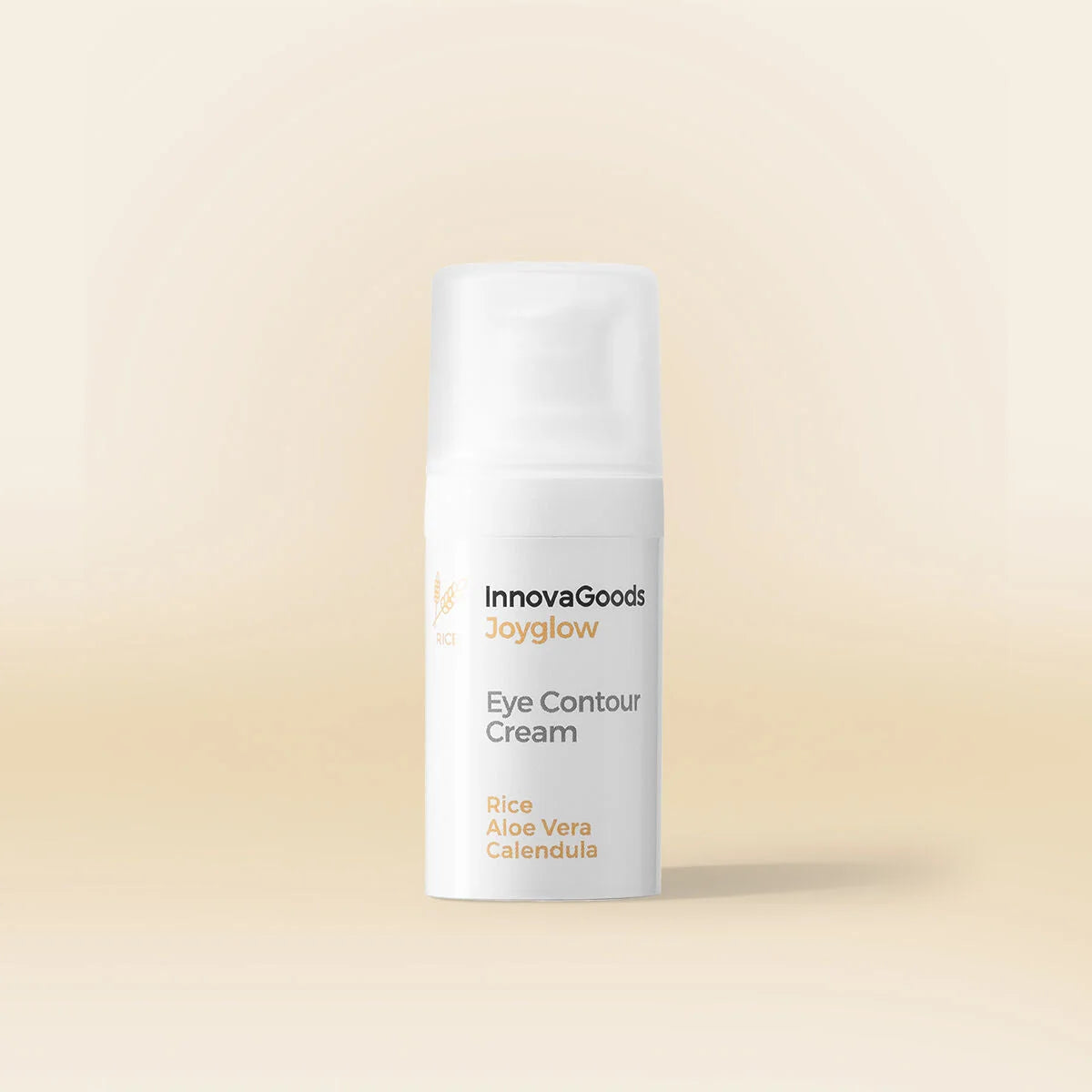 Rice Joyglow Augencreme im 15-ml-Spender