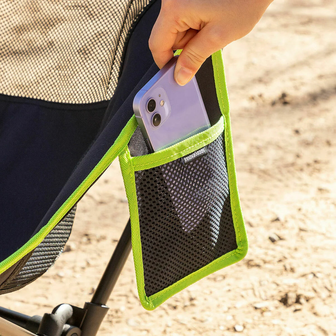 Camping-Klappstuhl Folstul bis 120 kg – Detailansicht 1