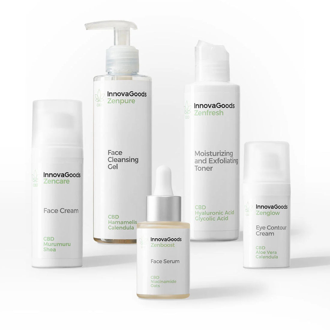 CBD Gesichtspflegeset, 5-teilig – Detailansicht 5