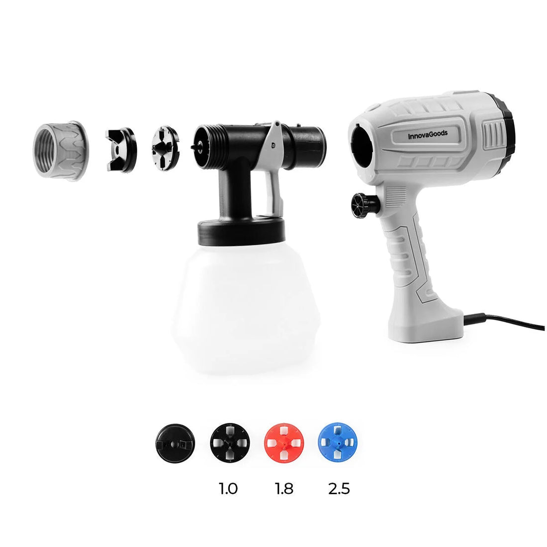 Spraint elektrische Farbspritzpistole 500 W, 1 l – Detailansicht 3