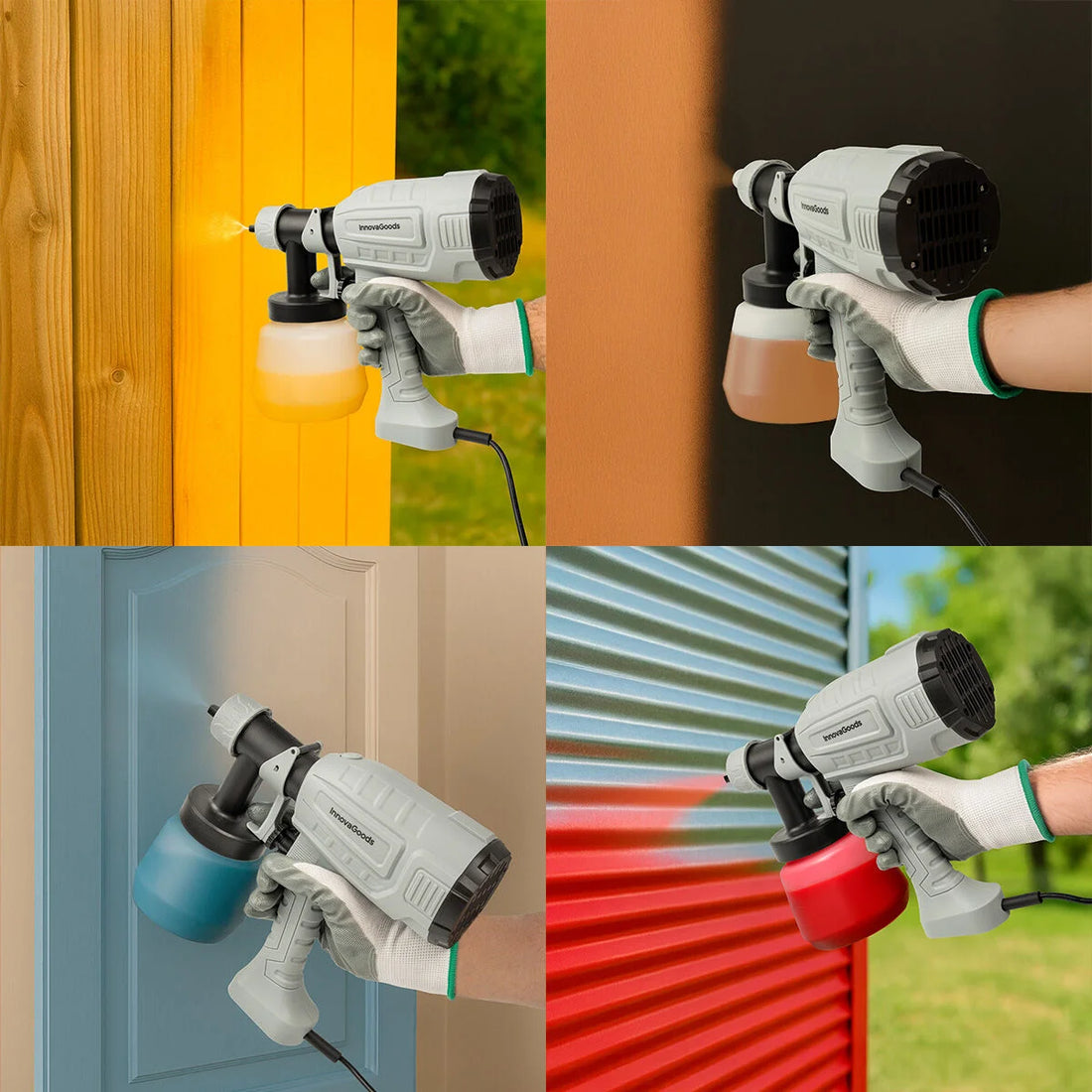 Spraint elektrische Farbspritzpistole 500 W, 1 l – Detailansicht 1