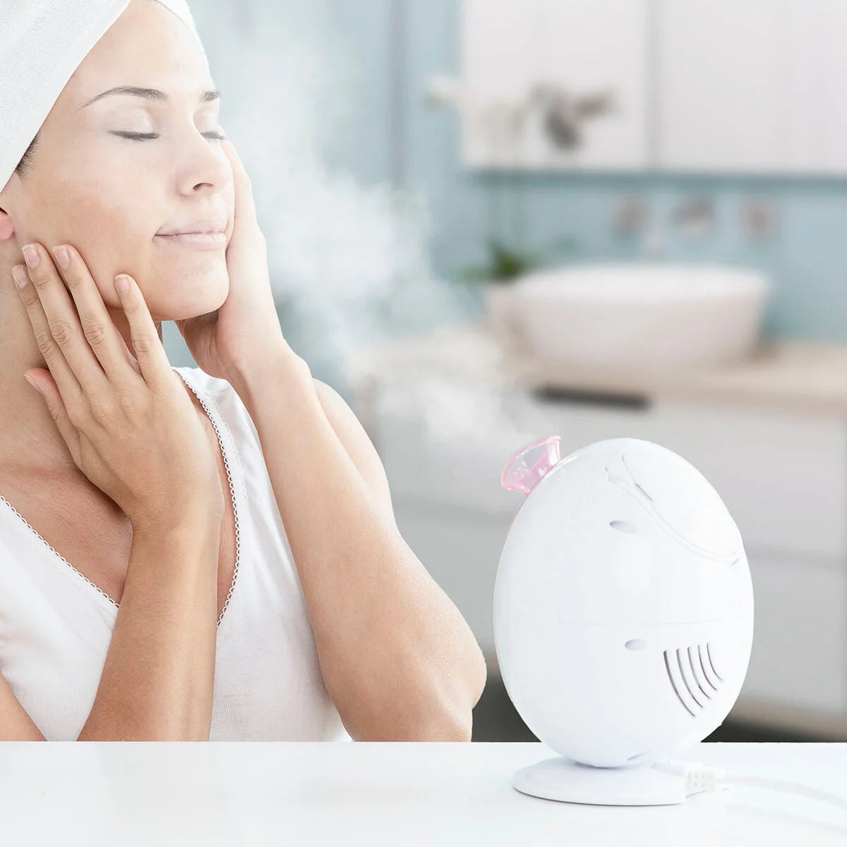 Moispa elektrische Gesichtssauna, 300 W – Produktansicht 2