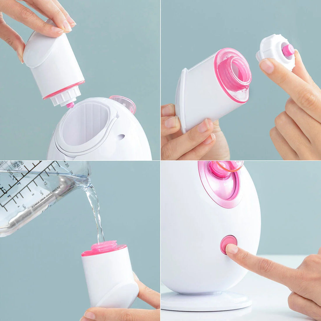 Moispa elektrische Gesichtssauna, 300 W – Detailansicht 1