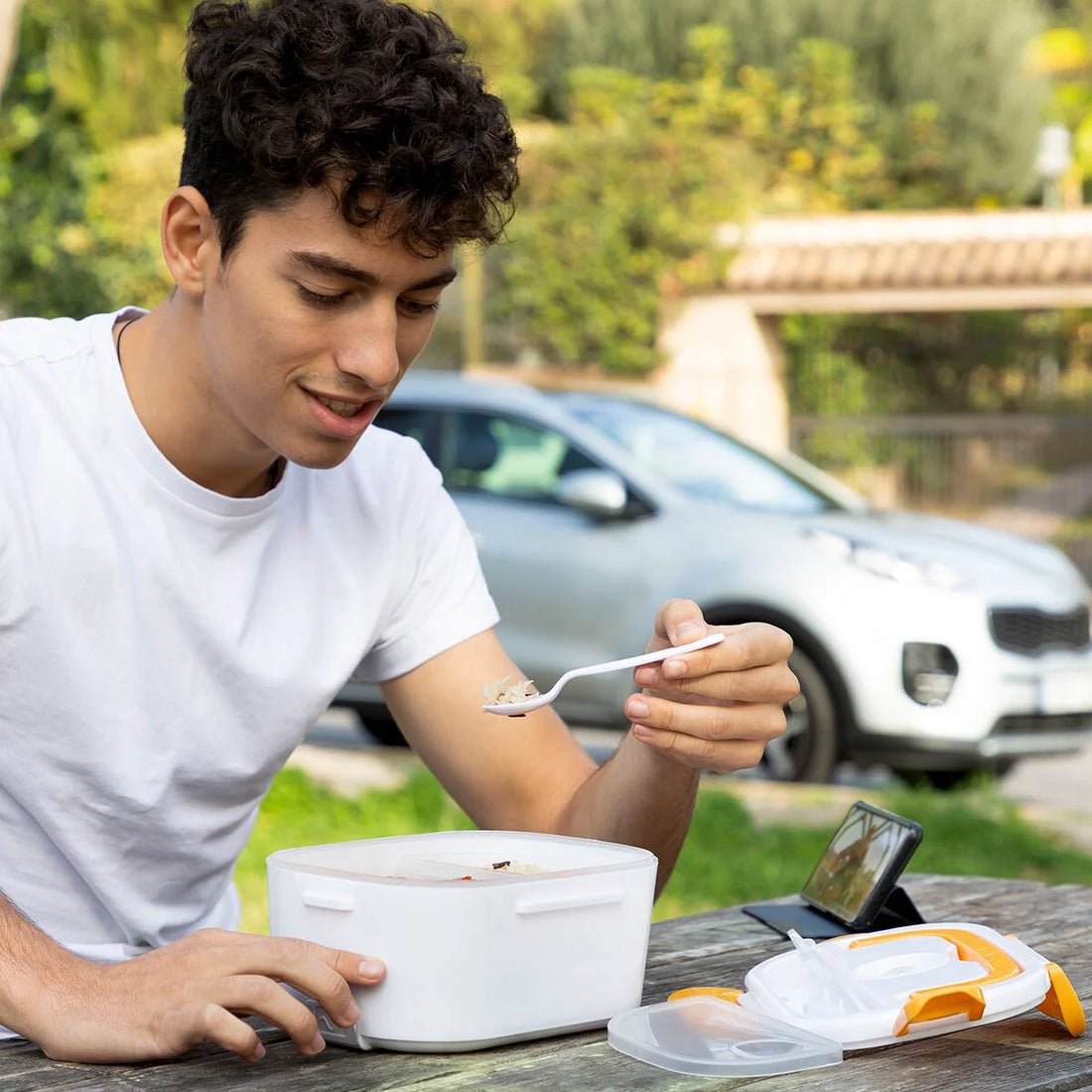 Elektrische Lunchbox für Autos Carunch – Detailansicht 1
