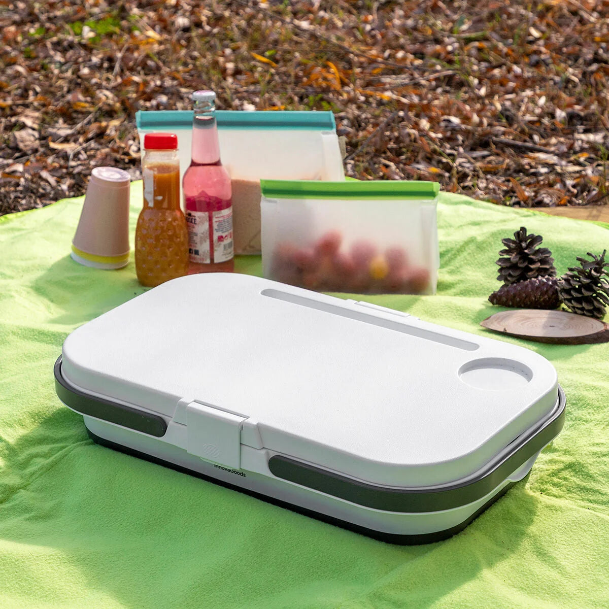 Faltbarer Picknickkorb mit Tisch-Deckel Pickning – Produktansicht 3
