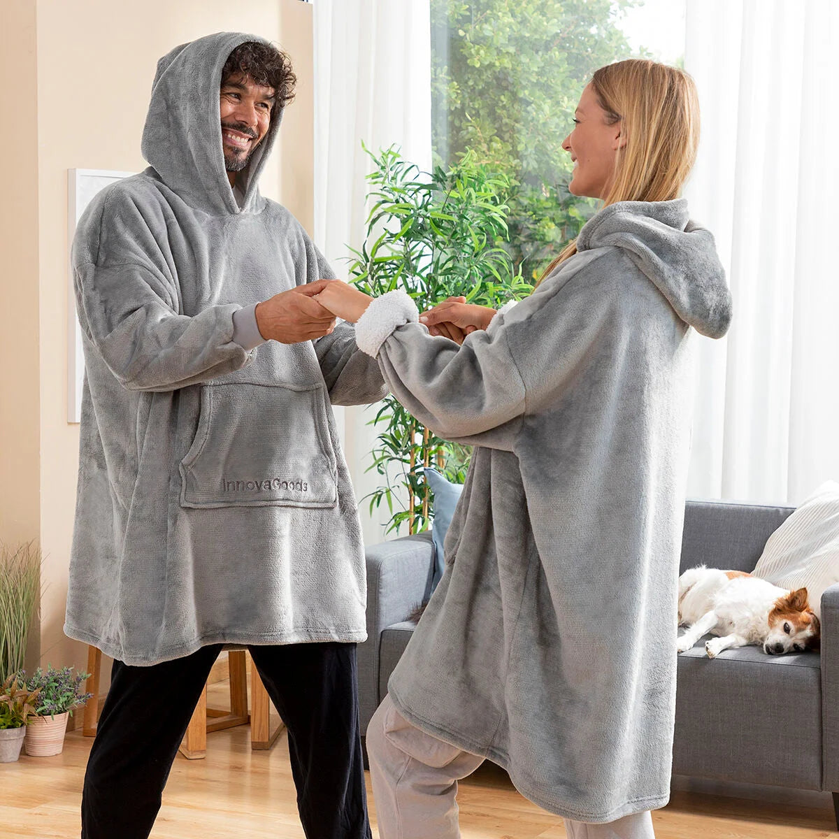 Swug Kapuzendecke mit Fleecefutter – Unisex – Produktansicht 2