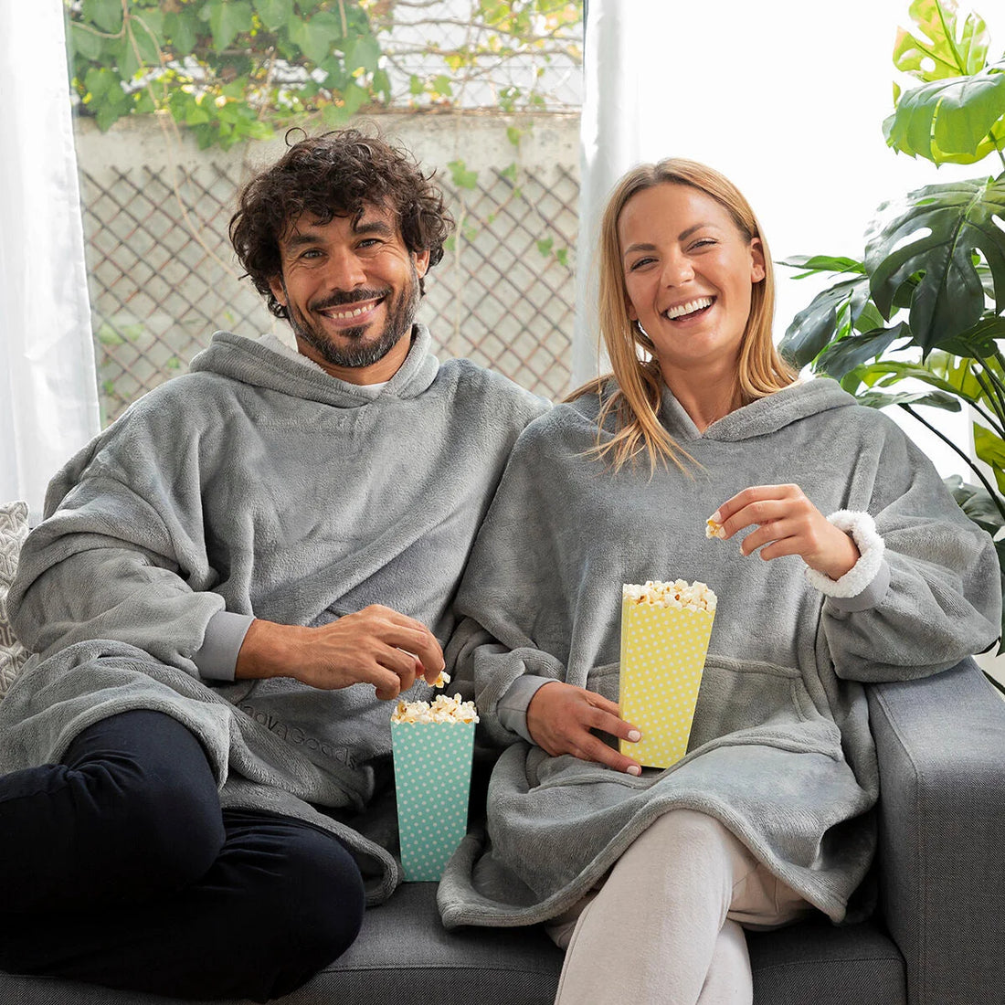 Swug Kapuzendecke mit Fleecefutter – Unisex – Detailansicht 4