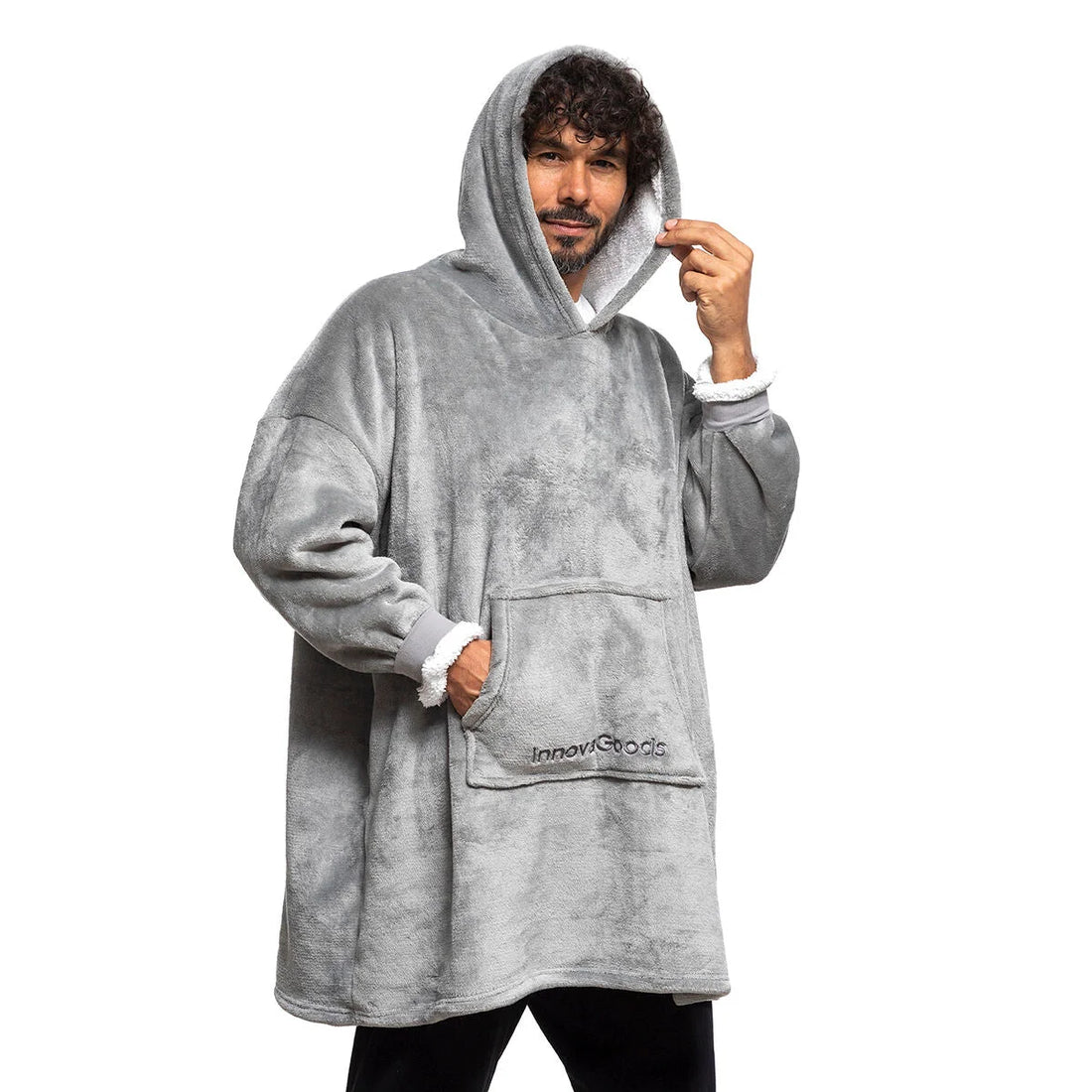 Swug Kapuzendecke mit Fleecefutter – Unisex – Detailansicht 5