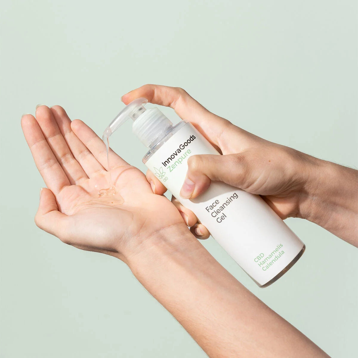 CBD Zenpure Gesichtsreinigungsgel 200 ml – Produktansicht 4
