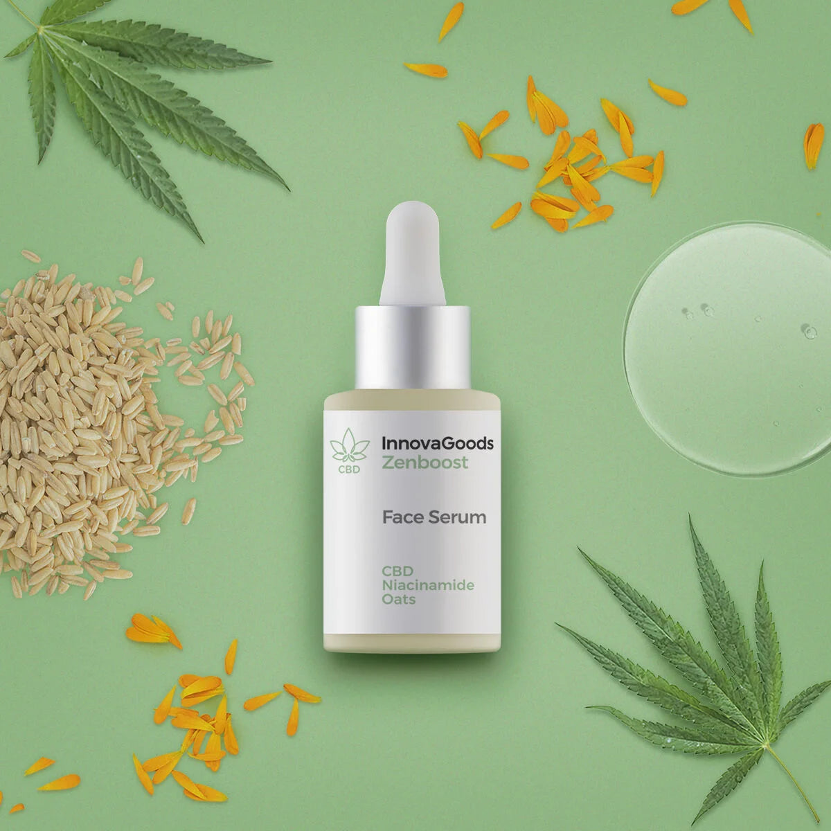 CBD Zenboost Gesichtsserum 30 ml – Produktansicht 5